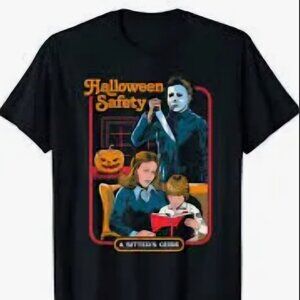 Halloween Michael Myers Tshirt XL by Creepy Co